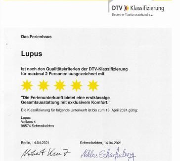 Volkers House | Ferienhaus Lupus