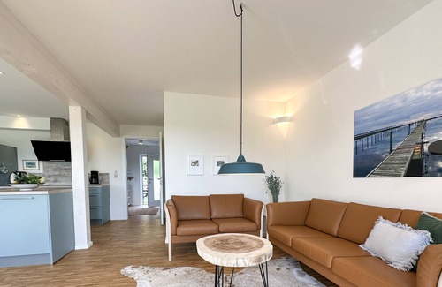 Nieby House | Ferienhaus Ostseeliebe Flensfjord: mit Terrasse, Familienfreundlich, Tierfreundl