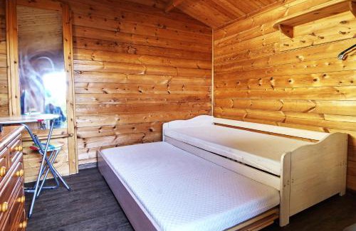 Zinnowitz Ski Chalet | Ferienholzhaus Sternchen mit Terrasse