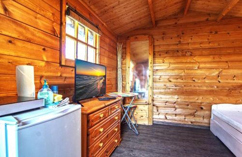 Zinnowitz Ski Chalet | Ferienholzhaus Sternchen mit Terrasse