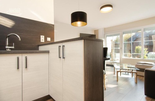 Monchgut-Granitz Apartment | Ferienwohnanlage ODINs Blick - Wohnung 17 - direkt am Privatstrand, mit Sauna, Garten