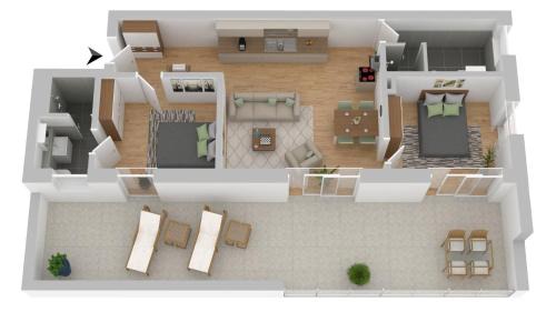 Boergerende-Rethwisch Apartment | Ferienwohnung Ostseeblick WE 15 Villa Seeadler