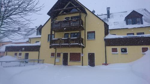 Oberwiesenthal Apartment | Ferienwohnung Dachspitze mit Tiefgaragenstellplatz und Skiraum