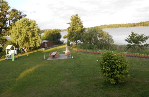 Krakow am See Apartment | Ferienwohnung 2 Terrasse/Seeblick - NEU Ferienpark Blechernkrug