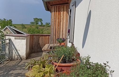 Schoenfeld-Weissig Apartment | Ferienwohnung Alte Post mit Terrasse, Kamin und Gartenblick