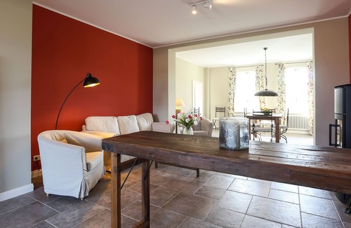 Oberhavel Apartment | Ferienwohnung Stolpsee mit Terrasse im EG - Storchenhof Blumenow