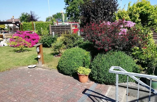 Maasholm Apartment | Ferienwohnung Gartenblick mit Balkon