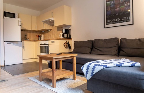 Weissenstadt Apartment | Ferienwohnung im 1. Stock mit kleiner Terrasse