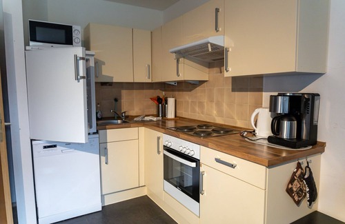 Weissenstadt Apartment | Ferienwohnung im 1. Stock mit kleiner Terrasse