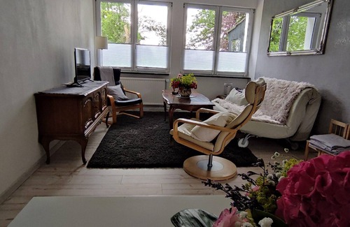 Karolinenkoog Apartment | Ferienwohnung , im Karolinenkoog Erholung zwischen Feld und Deich