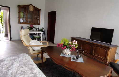 Karolinenkoog Apartment | Ferienwohnung , im Karolinenkoog Erholung zwischen Feld und Deich