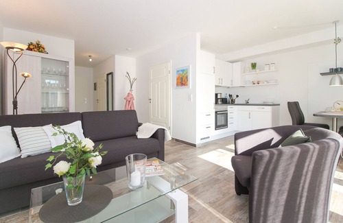 Norden Apartment | Ferienwohnung im Erdgeschoss für 2 Personen mit Terrasse und Garten in Norden