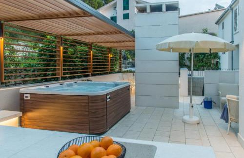 Brela Apartment | Ferienwohnung in Brela mit Meerblick, Terrasse, Klimaanlage, W-LAN 201-10