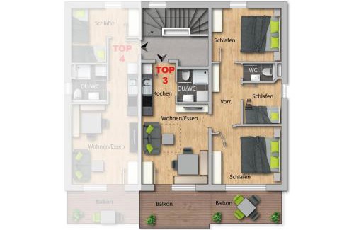 Konigsleiten Apartment | Ferienwohnung Königsleiten 121b - Top 3