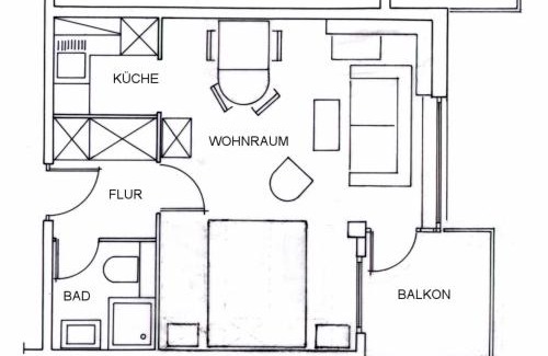 Schausende Apartment | Ferienwohnung Möwennest