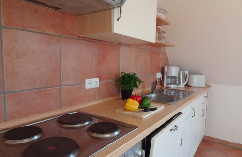 Burgstaaken Apartment | Ferienwohnung Markt Schwaben auf Fehmarn Haus 1 - Ferienwohnungen Hass Haus 1