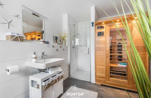 Busum Apartment | Ferienwohnung Nordseeresort 11b Möwenkoje