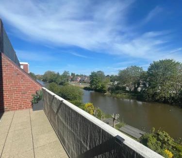 Dornum Apartment | Ferienwohnung schöner Ausblick