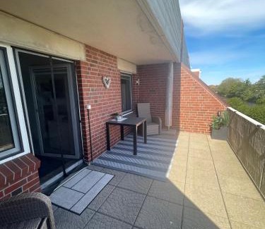 Dornum Apartment | Ferienwohnung schöner Ausblick