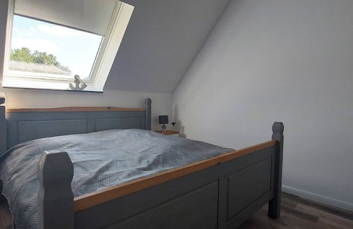 Winnemark Apartment | Ferienwohnung Schleibrise - Duschbad, Balkon, Terrasse, Garten, Schleinah