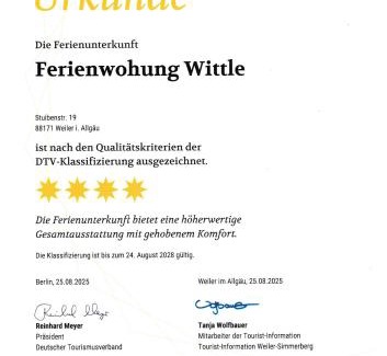Simmerberg Apartment | Ferienwohnung Wittle