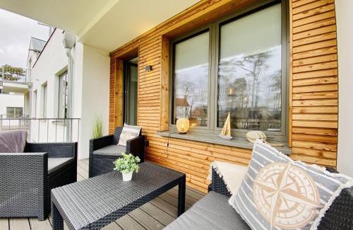 Ostseebad Baabe Apartment | Ferienwohnung Windflüchter Parkvillen Carlota und Candela Baabe