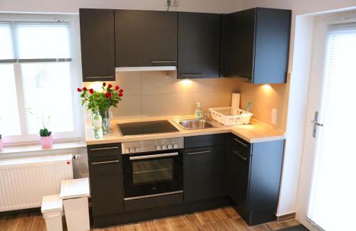 Itzehoe Apartment | Ferienwohnungen Arp "2D" mit Terrasse und Parkplatz