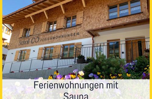 Bad Hindelang Apartment | Ferienwohnungen Scholl - private Sauna oder Infrarotkabine