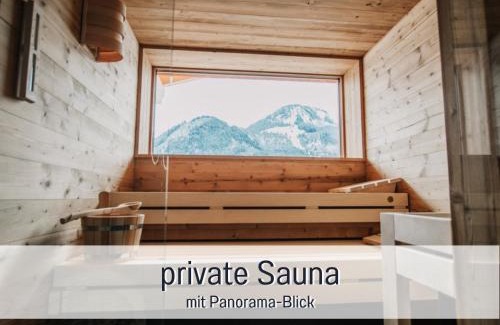 Bad Hindelang Apartment | Ferienwohnungen Scholl - private Sauna oder Infrarotkabine