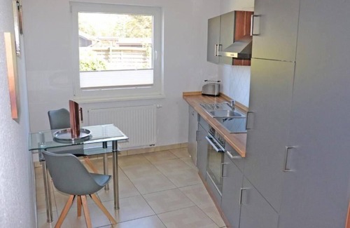 Kalifornien Apartment | FeWo Backboard mit eingez. Garten direkt am Hundestrand