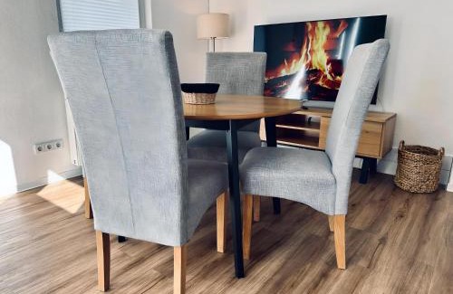 Nordhorn Apartment | FeWo Euregio II Terrasse & Klinik-Nähe