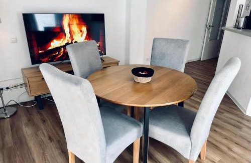 Nordhorn Apartment | FeWo Euregio II Terrasse & Klinik-Nähe