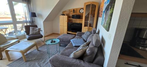 Neuensien Apartment | Fewo Granitzblick 6 mit Balkon und Seeblick