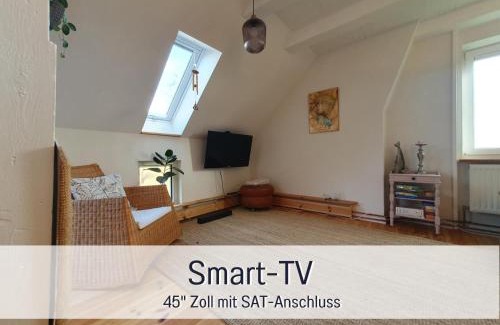 Steinberg Apartment | Fewo Kleines Nest strandnah optimal für Alleinreisende und Paare mit Haustier