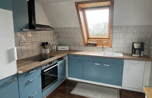 Kronsgaard Condo | FeWo Ostseeluft Kronsgaard on the Baltic Sea and in the vicinity of Schlei with a lot of hygge