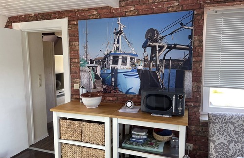 Kronsgaard Condo | FeWo Ostseeluft Kronsgaard on the Baltic Sea and in the vicinity of Schlei with a lot of hygge