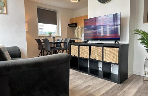 Nordhorn Apartment | FeWo Stadtblick - im Stadtzentrum mit Terrasse