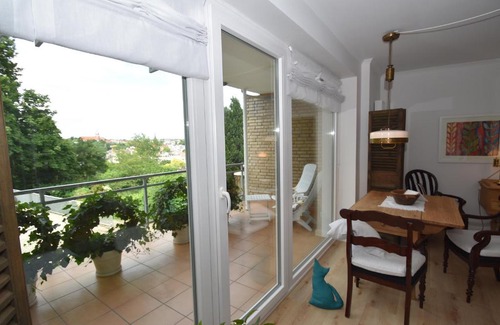 Flensburg Apartment | fewo1846 - Belvedere - behaglich ausgestattete Wohnung mit Balkon und Hafenblick