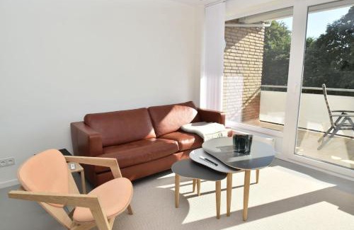 Flensburg Apartment | fewo1846 - FoerdeView - luxuriöse Wohnung mit 2 Schlafzimmern und Balkon mit Hafenblick