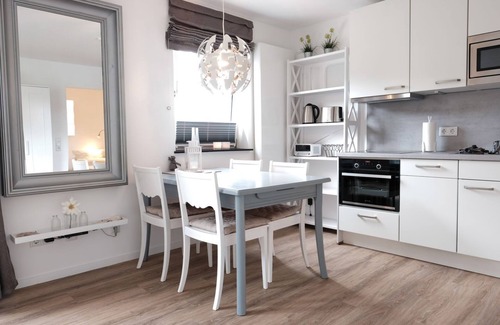 Wassersleben Apartment | fewo1846 - MuschelNest (App. 621)/Studio apartment with balcony on the 2nd floor -