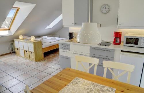 Wassersleben Apartment | fewo1846 Strandresidenz Wassersleben - Kleine Meerjungfrau - komfortables Studioapartment im Dachgeschoss