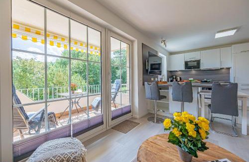 Wassersleben Apartment | fewo1846 - Strandresidenz Wassersleben Südblick App 689 - komfortables Apartment mit Balkon und Meerblick