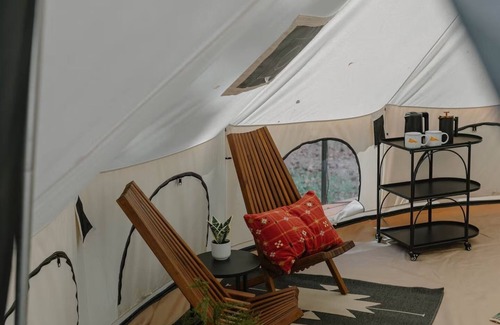 Travelers Rest RV Rental | Field Trip Unit 10 Med Bell Tent