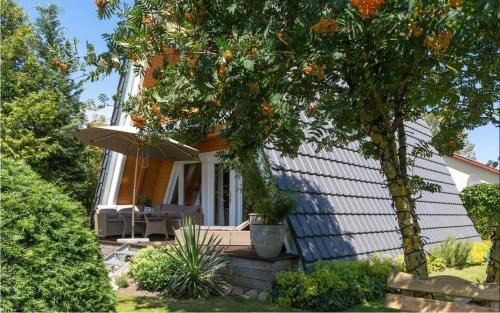 Kroeslin House | Finnhütte in Freest mit Sauna und umzäunten Grundstück