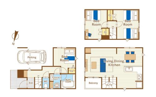 Kameari Apartment | FINOA Residential Suite Kameari