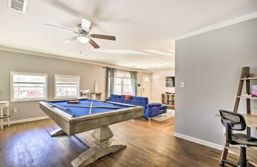 Collier Heights House | Fire Pit and Deck Atlanta Home about 8 Mi to Dwtn!