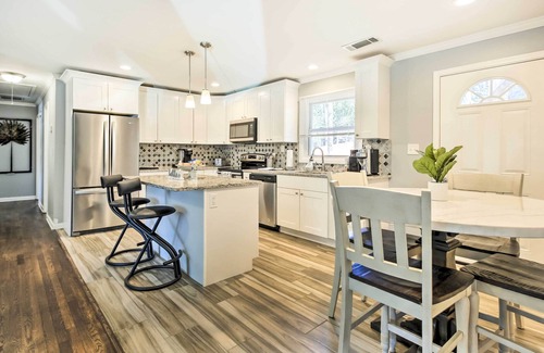 Collier Heights House | Fire Pit & Deck: Atlanta Home ~ 8 Mi to Dwtn!