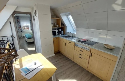 Baltrum Apartment | First floor apartment with stunning panoramic views near the beach