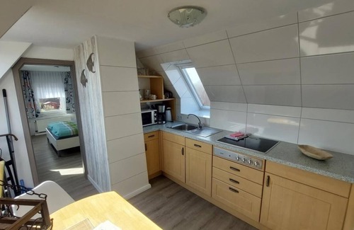 Baltrum Apartment | First floor apartment with stunning panoramic views near the beach