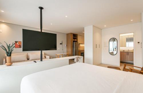 Saco Grande Apartment | First Residencial Multifuncional | Conforto e Fácil Acesso às Melhores Praias de Floripa